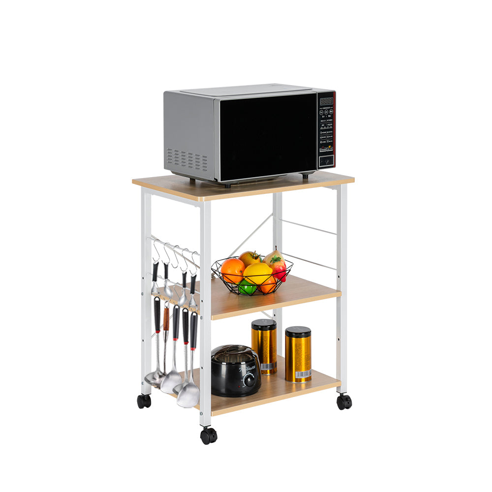 Baker's Rack 3-Tier Kitchen Utility