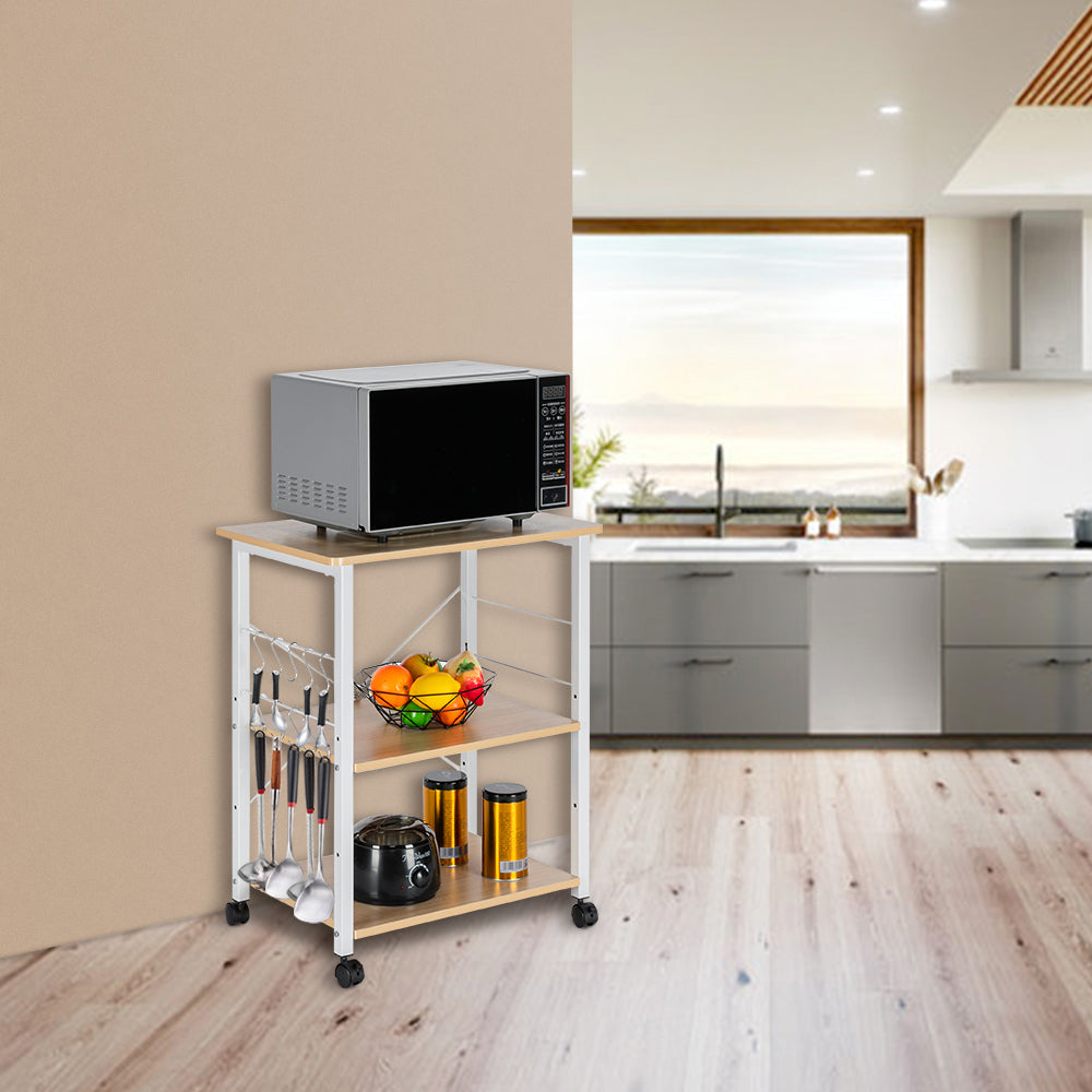 Baker's Rack 3-Tier Kitchen Utility