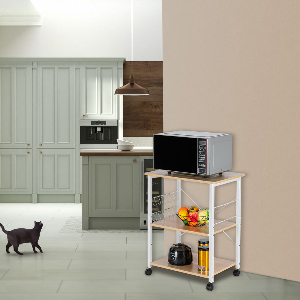 Baker's Rack 3-Tier Kitchen Utility