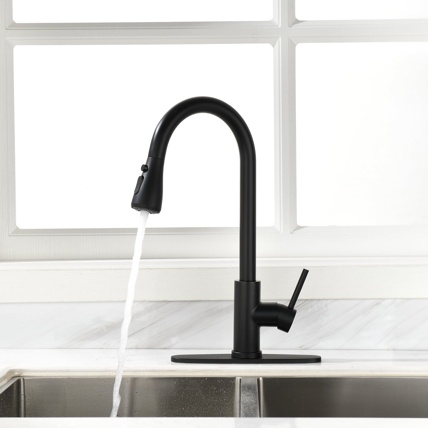 Black Kitchen Faucet