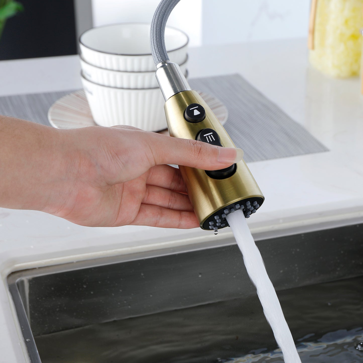 Gold Kitchen Faucet