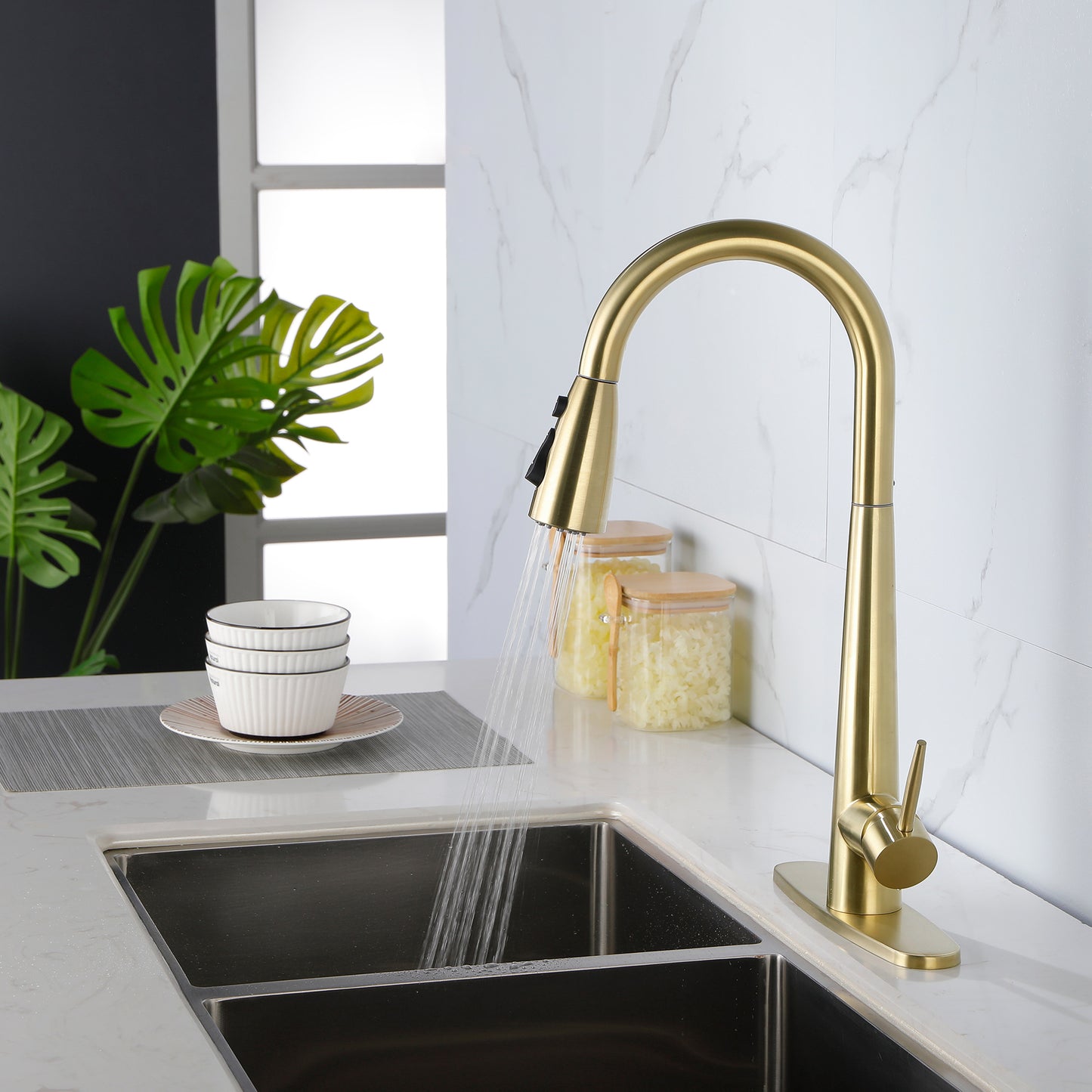 Gold Kitchen Faucet