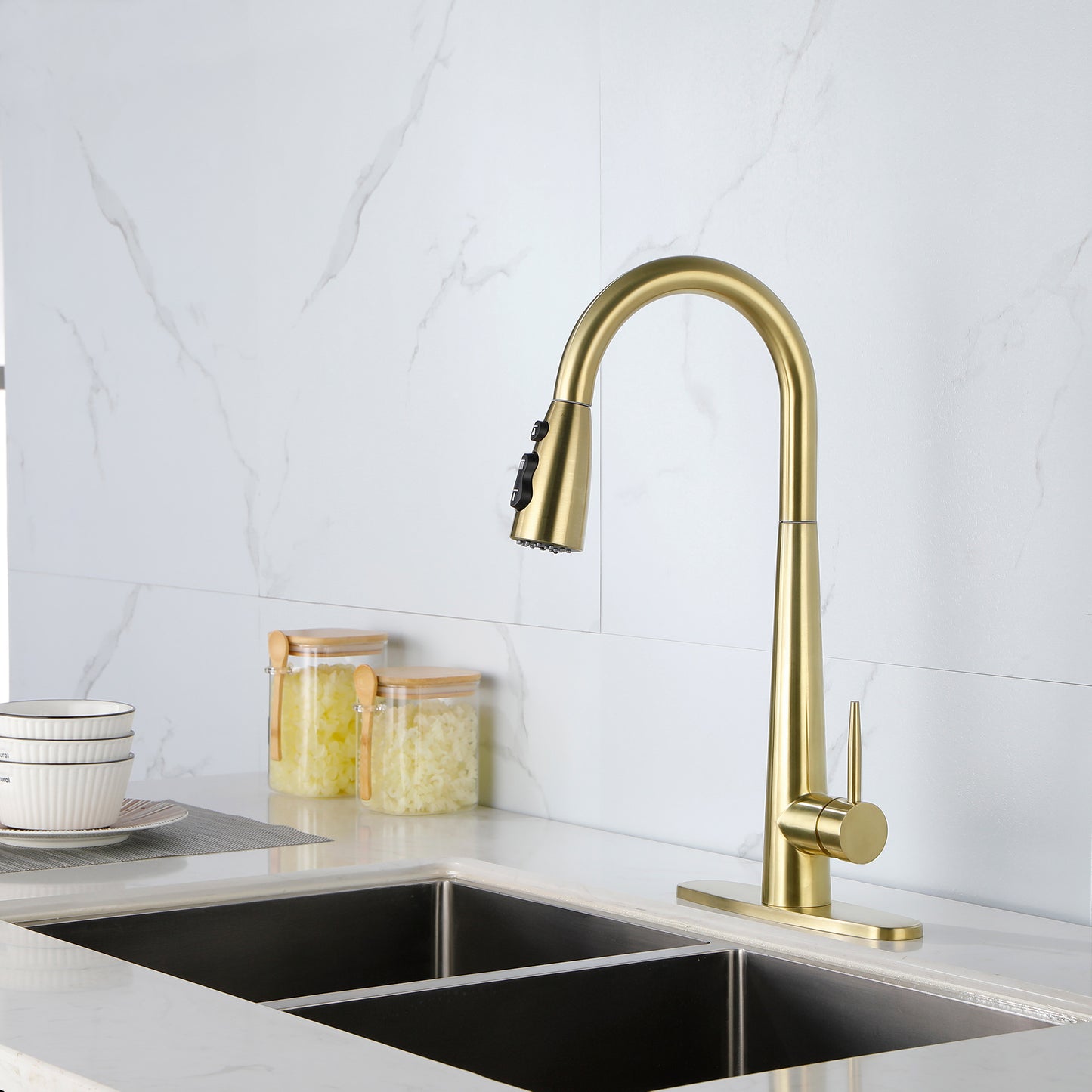Gold Kitchen Faucet