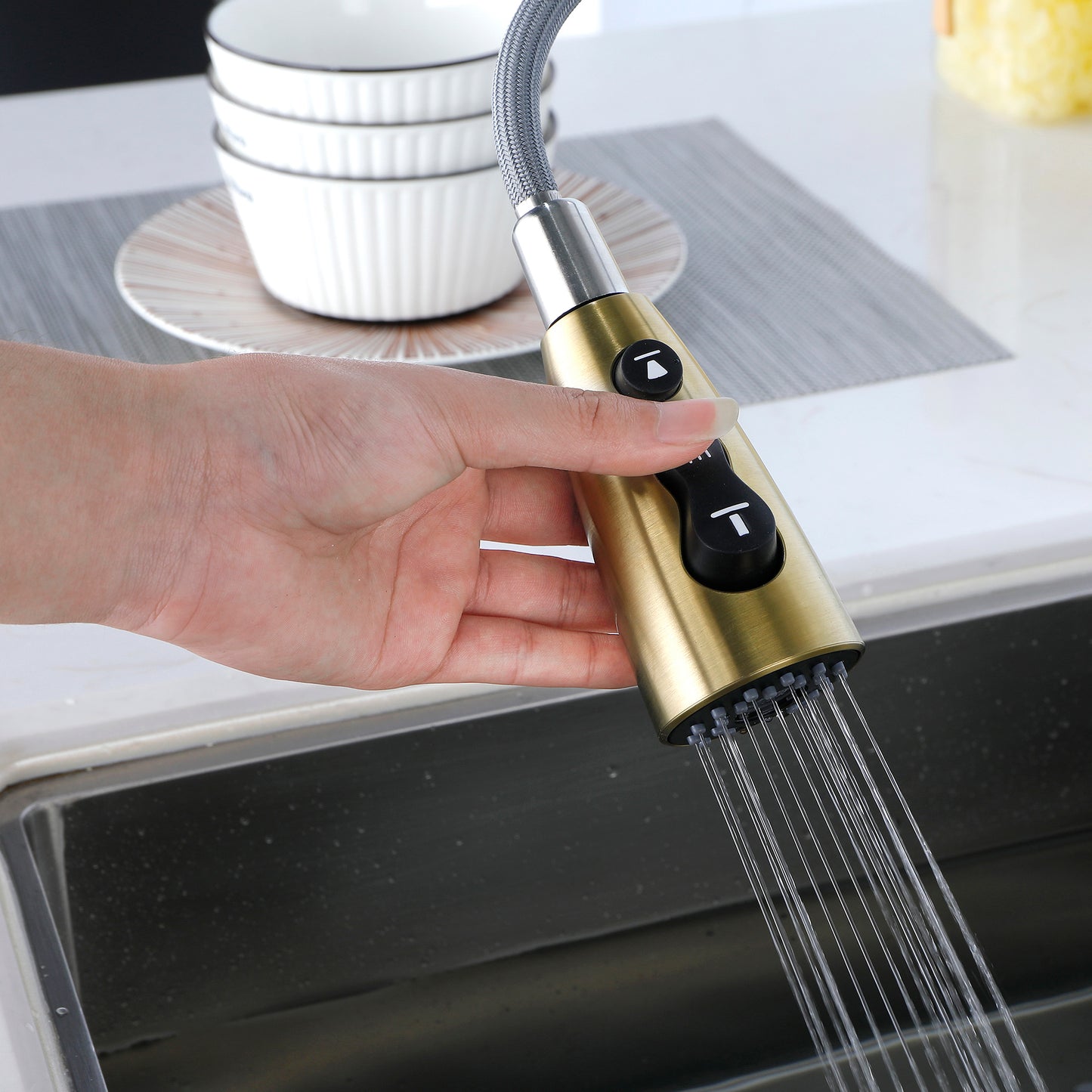 Gold Kitchen Faucet