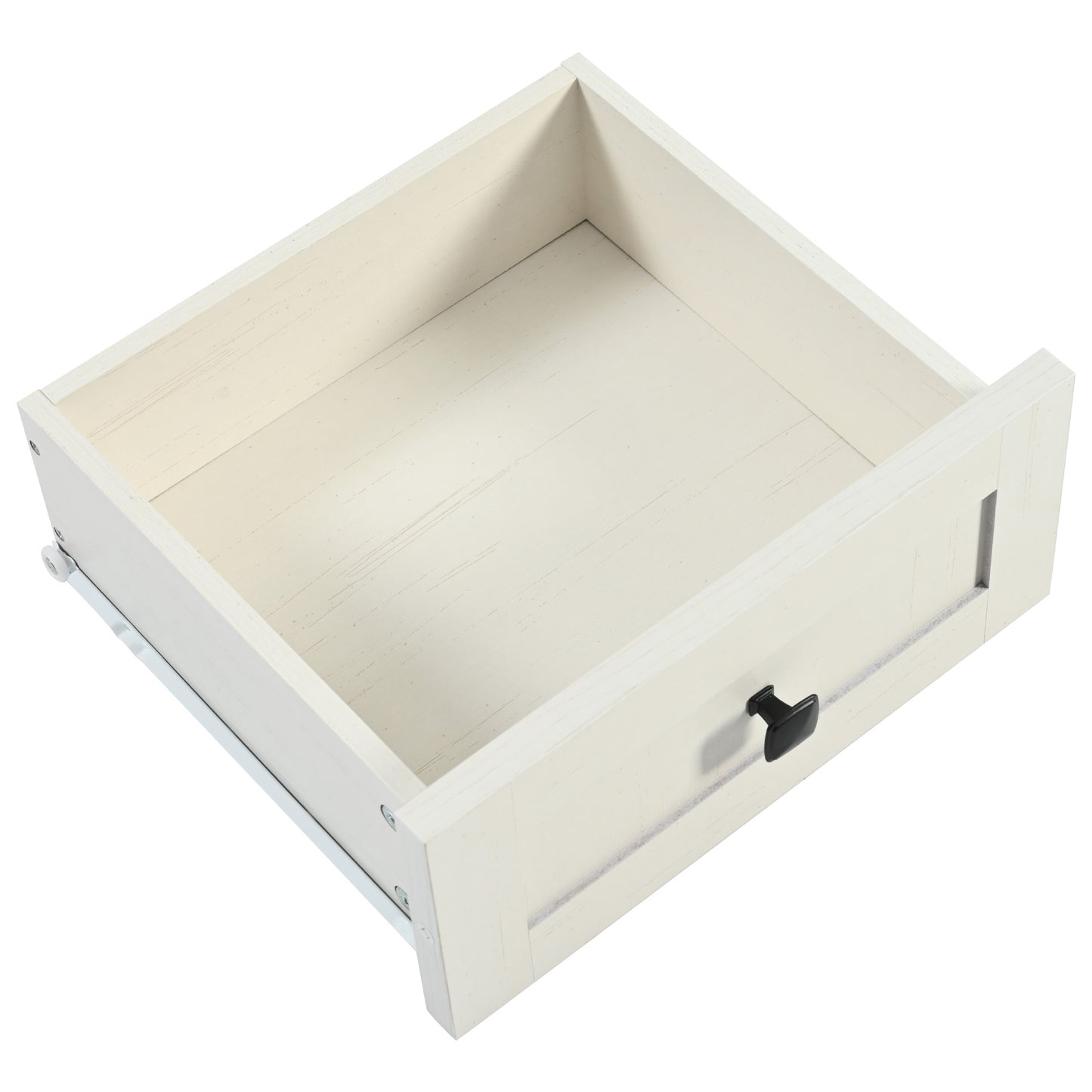 53.7" Farmhouse Kitchen Island with Power Outlet