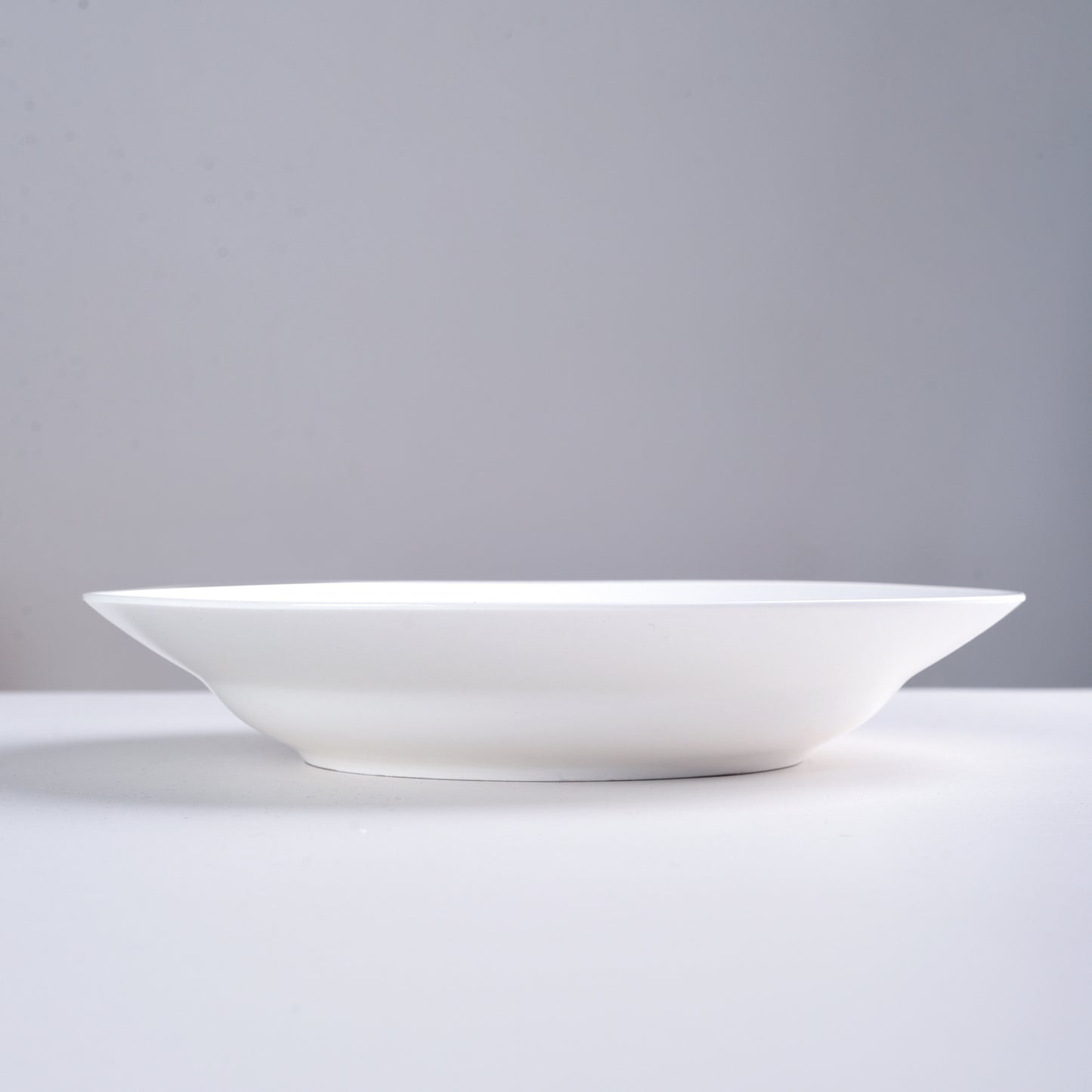 White Dinner Plates Set of 6 - Smooth Glaze