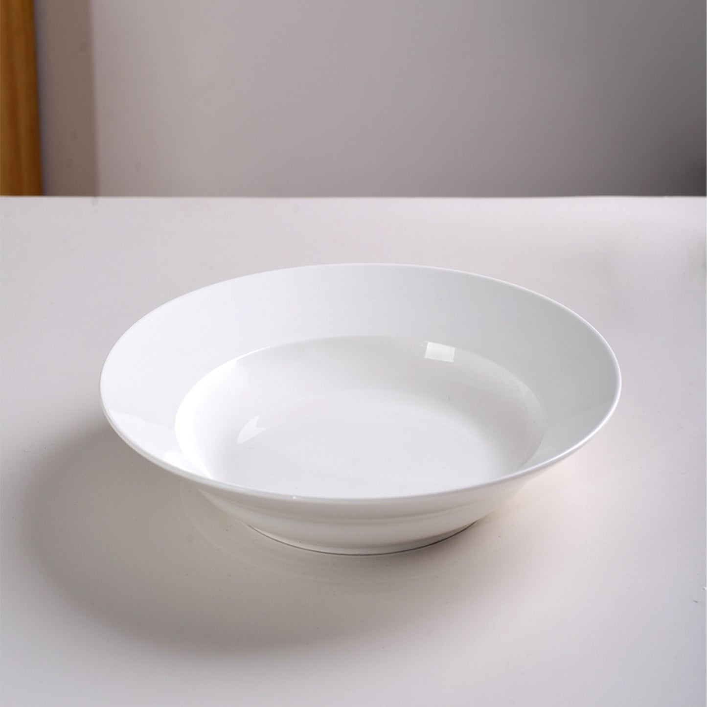 White Dinner Plates Set of 6 - Smooth Glaze