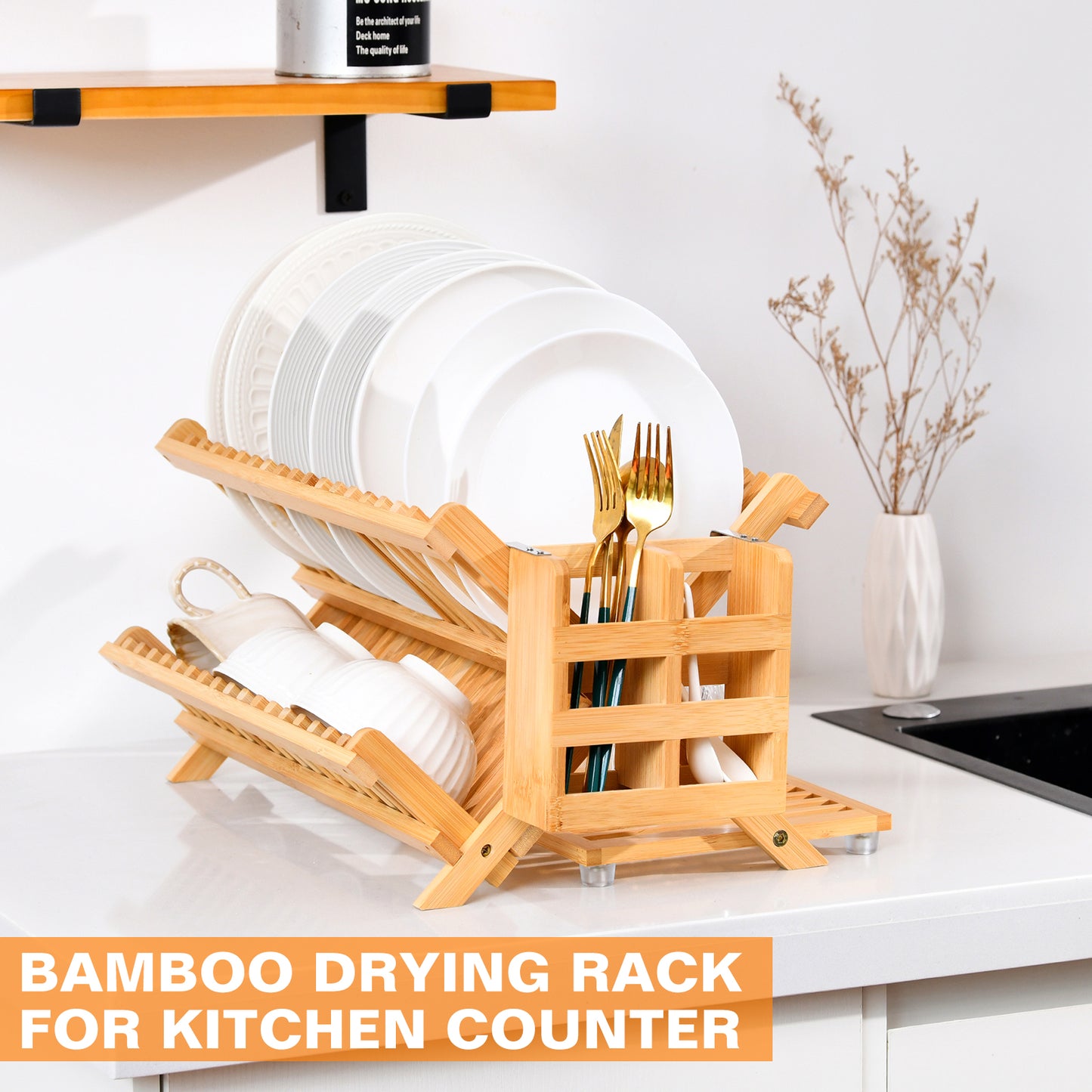 Bamboo Dish Rack
