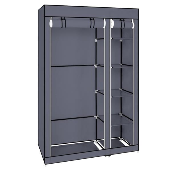 67" Portable Clothes Closet Wardrobe