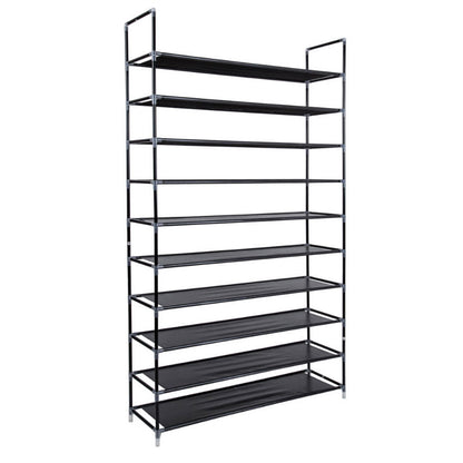 10 Tiers Non-woven Fabric Shoe Rack