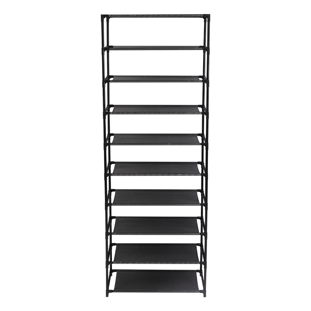 10 Tier Stackable Shoe Rack