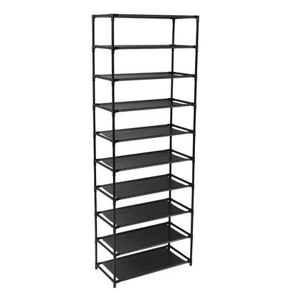 10 Tier Stackable Shoe Rack