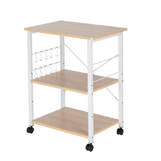 Baker's Rack 3-Tier Kitchen Utility