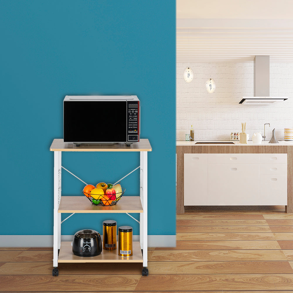 Baker's Rack 3-Tier Kitchen Utility
