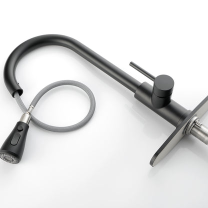 Black Kitchen Faucet