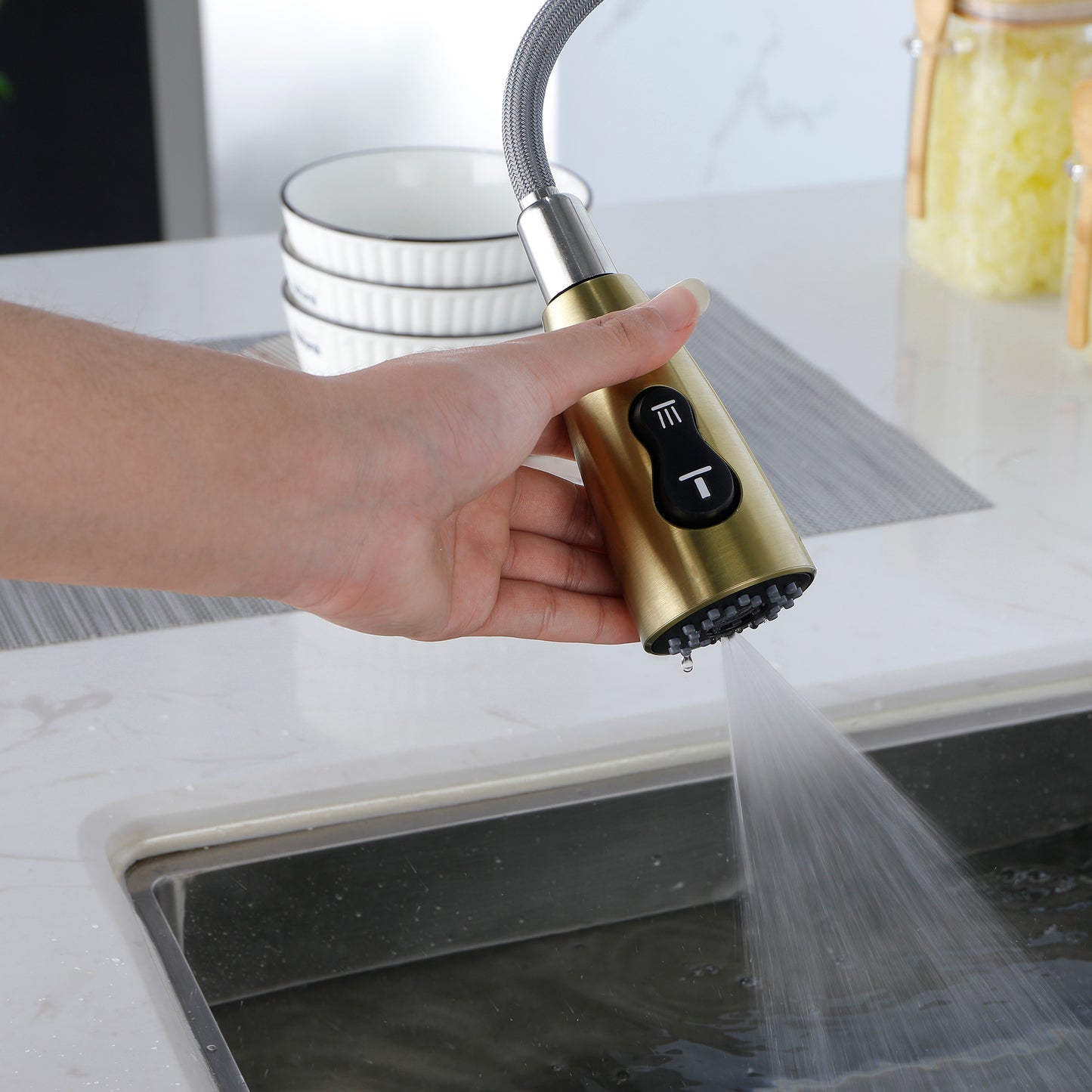 Gold Kitchen Faucet