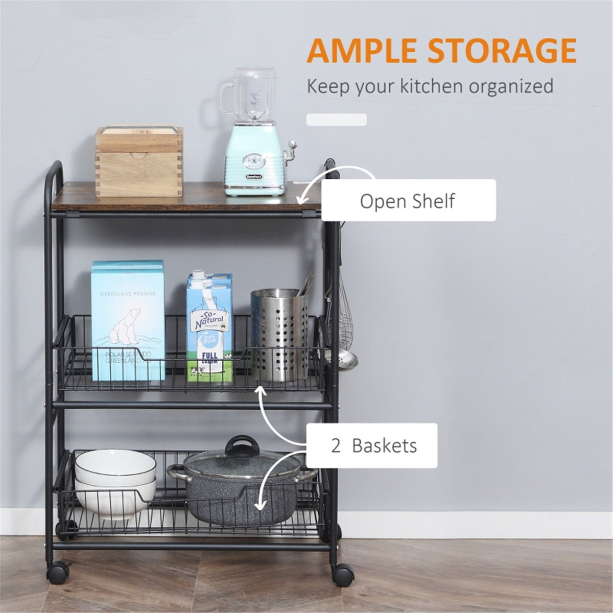 Rolling Cart/Kitchen Cart