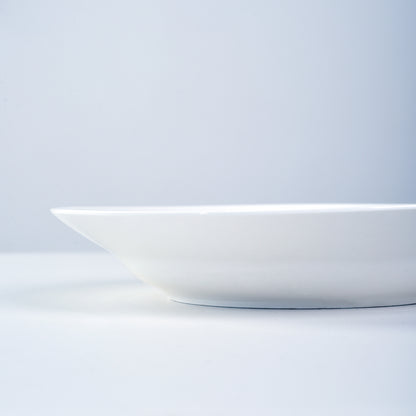 White Dinner Plates Set of 6 - Smooth Glaze