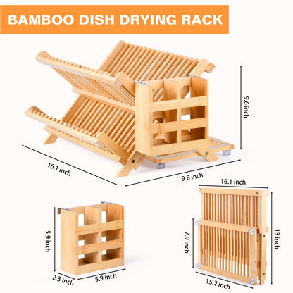 Bamboo Dish Rack