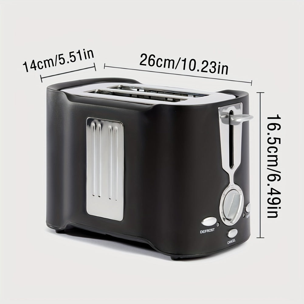 2 Slice Toaster, Quick & Even Results Every Time