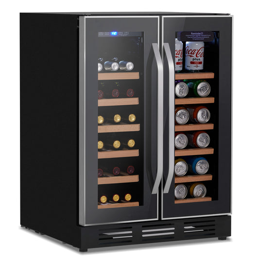 Dual Zone Wine and Beverage Refrigerator