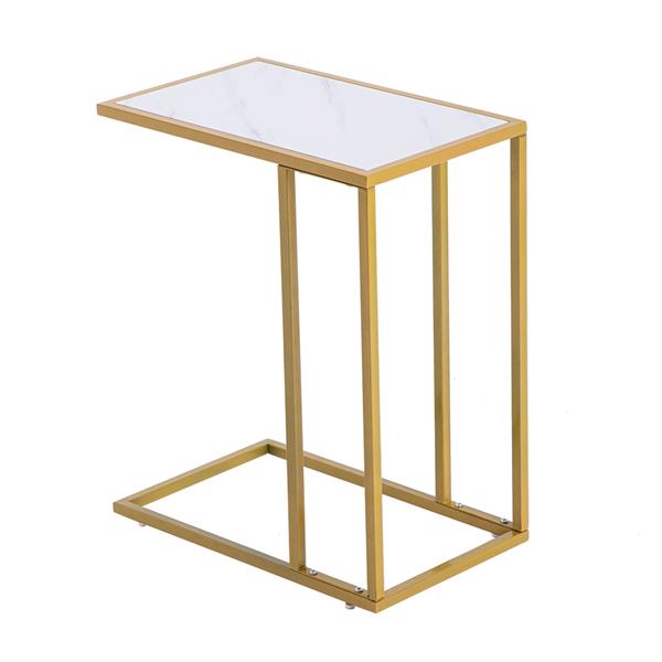 Marble Simple C-Side Table