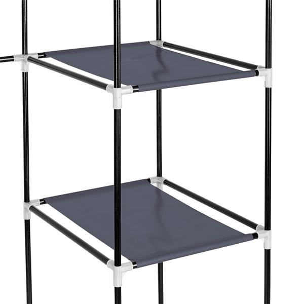 67" Portable Clothes Closet Wardrobe