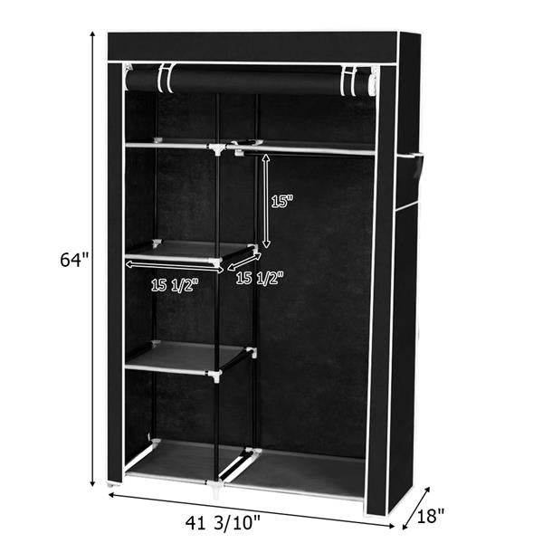 64" Portable Closet Storage
