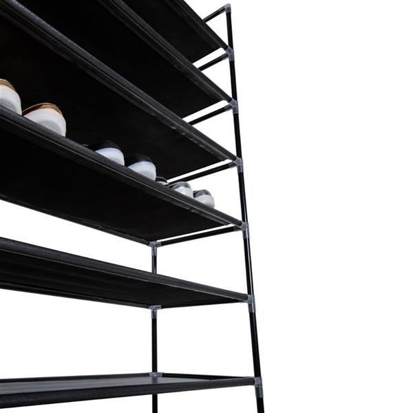 10 Tiers Non-woven Fabric Shoe Rack