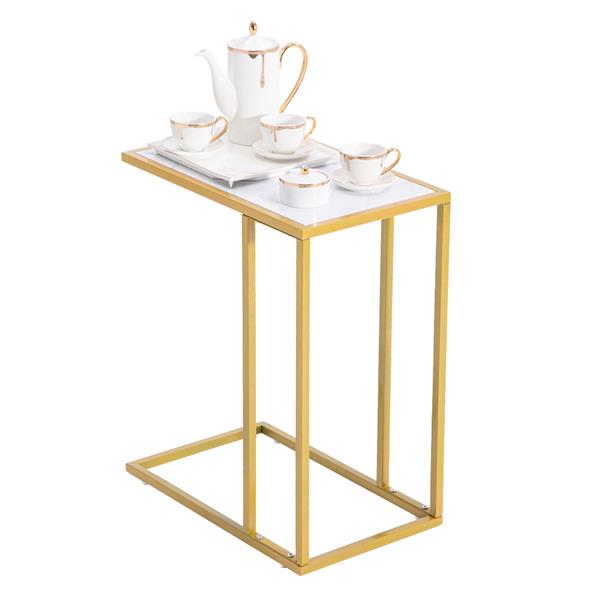 Marble Simple C-Side Table