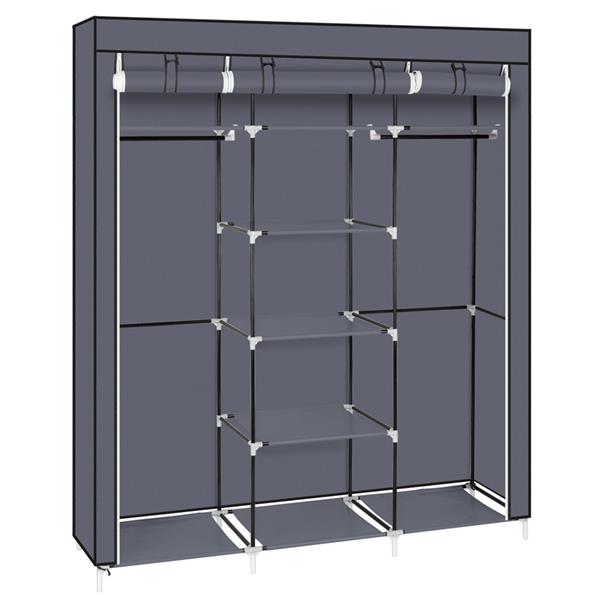 69" Portable Clothes Closet