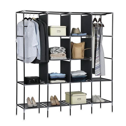 67" Clothes Closet Portable Wardrobe