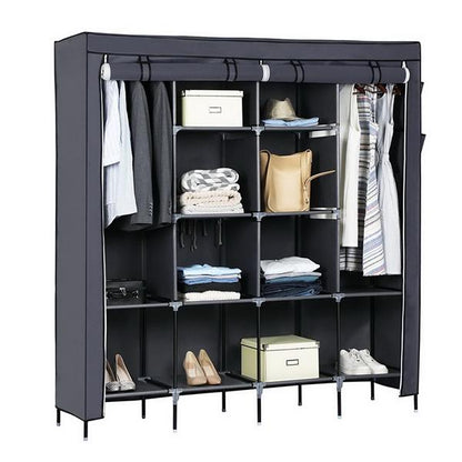 67" Clothes Closet Portable Wardrobe