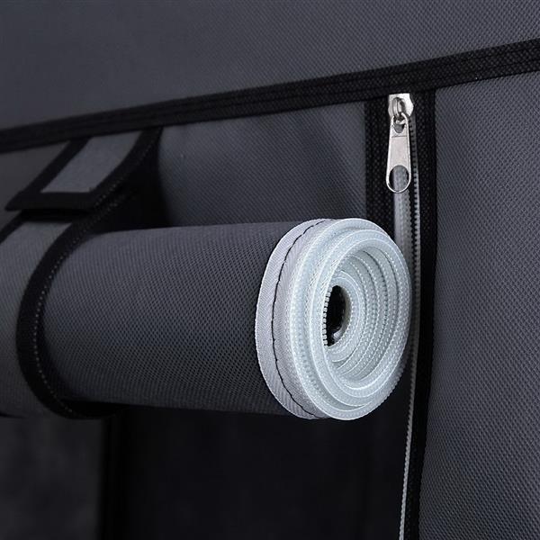 67" Portable Clothes Closet Wardrobe