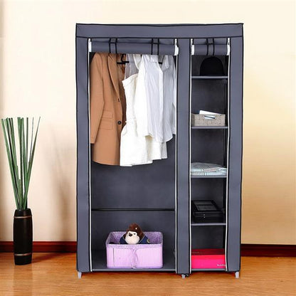 67" Portable Clothes Closet Wardrobe