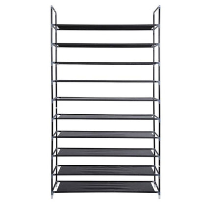 10 Tiers Non-woven Fabric Shoe Rack