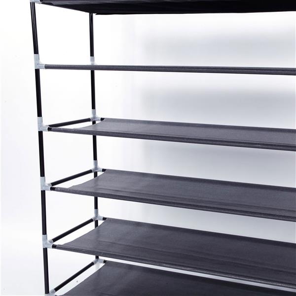 10 Tiers Non-woven Fabric Shoe Rack
