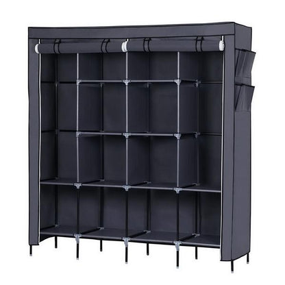 67" Clothes Closet Portable Wardrobe