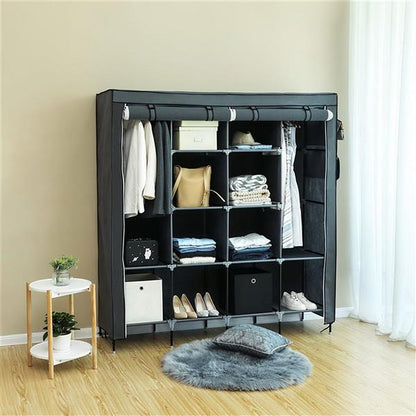 67" Clothes Closet Portable Wardrobe