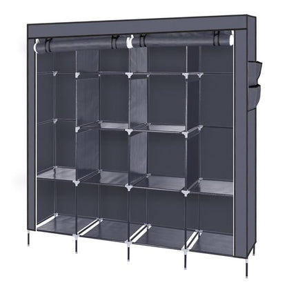 67" Clothes Closet Portable Wardrobe
