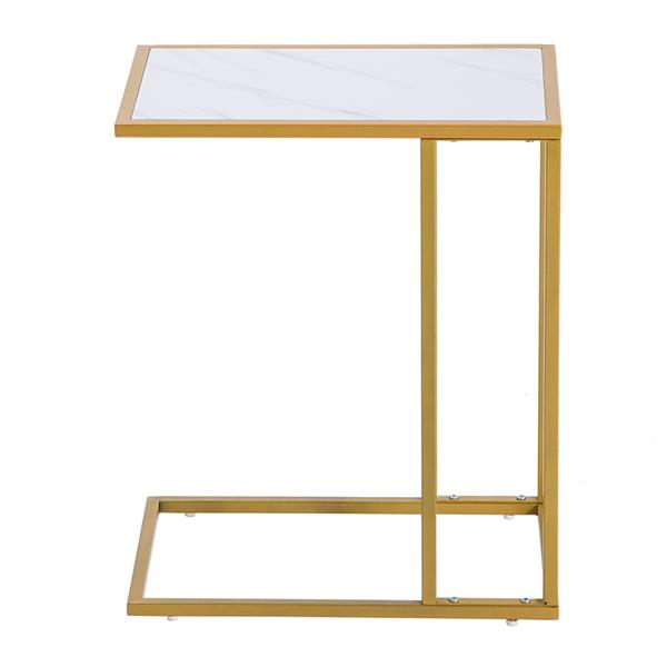 Marble Simple C-Side Table